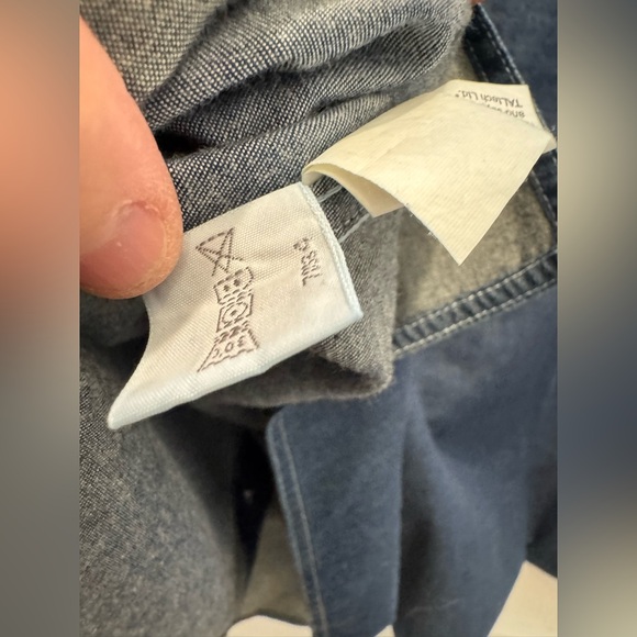 Foxcroft denim non iron, shaped fit button up 20W - Picture 5 of 15